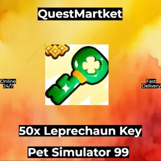 50x Leprechaun Key