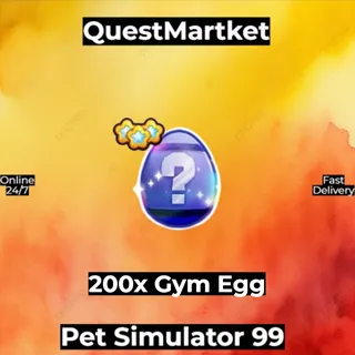 200x Gym Egg