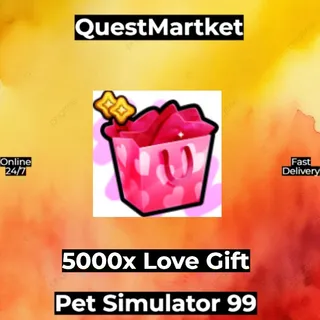 5000x Love Gift