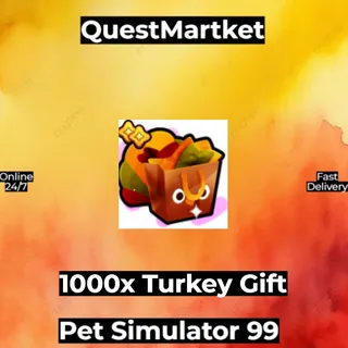 1000x Turkey Gift