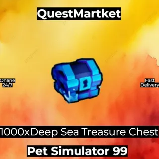 1000x Deep Sea Treasure Chest