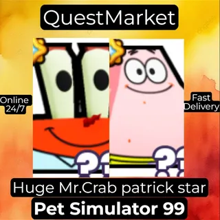 Huge Patrick Mr.Krab