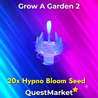 20x Hypno Bloom Seed - Grow A Garden 2