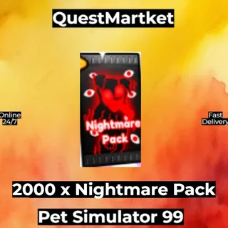 5000x Nightmare Pack