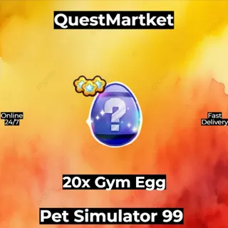 20x Gym Egg