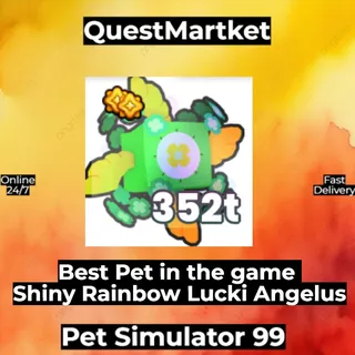 Best Pet in The Game Shiny Rainbow Lucki Angelus