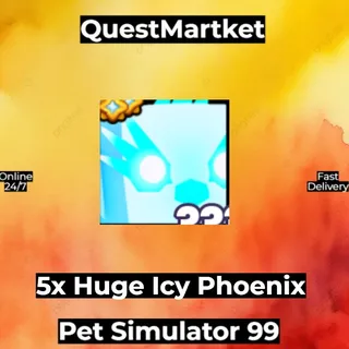 5x Huge Icy Phoenix