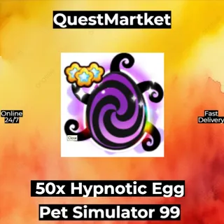 50x Hypnotic Eggs