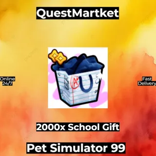 2000x School Gift