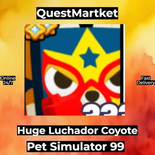 Huge Luchado Coyote