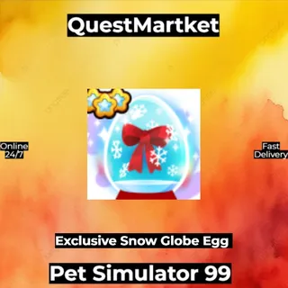 Exclusive Snow Globe Egg