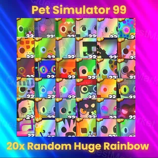 20x Random Huge Rainbow