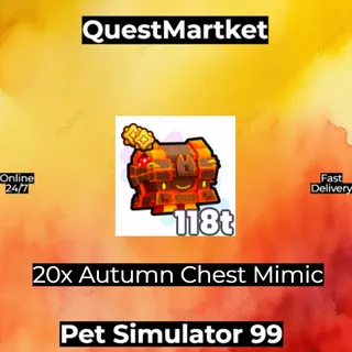 20x Autumn Chest Mimic