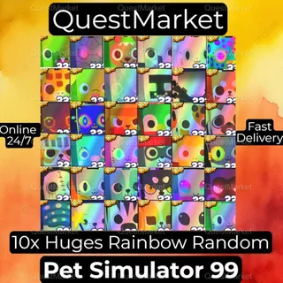 10x Huges Rainbow