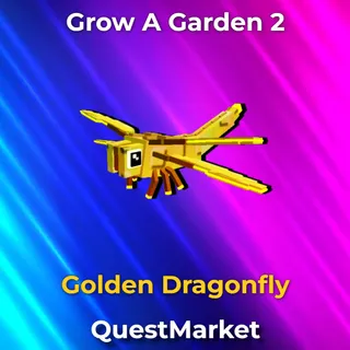 Golden Dragonfly Grow a garden 2