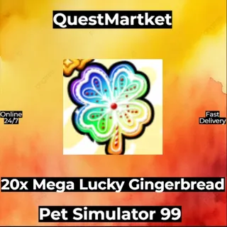 20x Mega Lucky Gingerbread