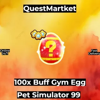100x Buff Gym Egg