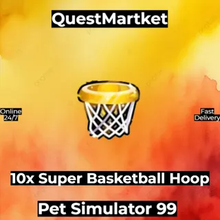 10x Super Basketball Hoop