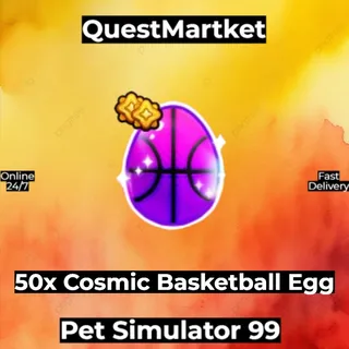 50x Cosmic Basketball Egg