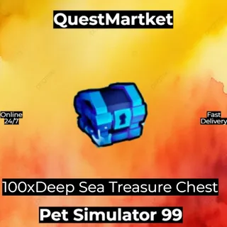 100x Deep Sea Treasure Chest