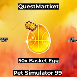 50x Basketball Egg
