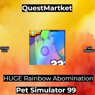 Huge Rainbow Abomination