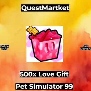 500x Love Gift