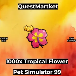 1000x Tropical Flower