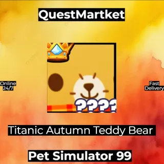 Titanic Autumn Teddy Bear