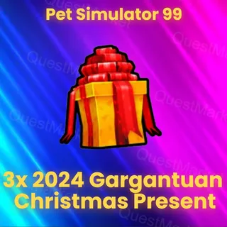 3x 2024 Gargantuan Christmas Present