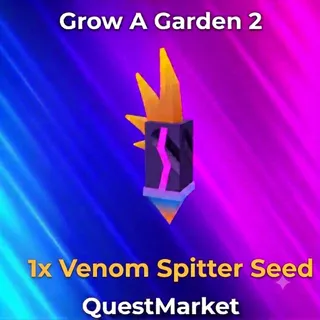 1x Venom Spitter Seed Grow a garden 2