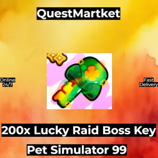 200x Lucky Raid Boss Key