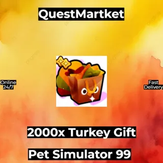 2000x Turkey Gift