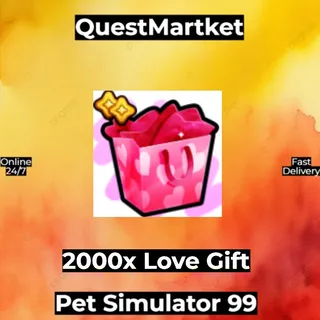 2000x Love Gift