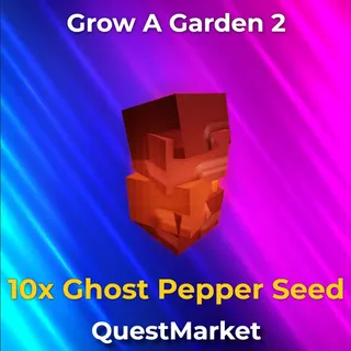 10x Ghost Pepper Seed Grow a garden 2