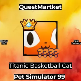 Titanic Basketball Cat