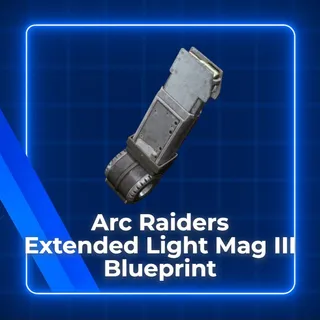 Extended Light Magazine 3 Blueprint Arc Raiders