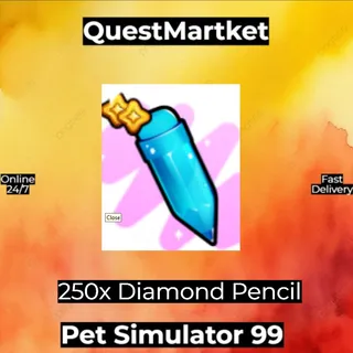 250x Diamond Pencil