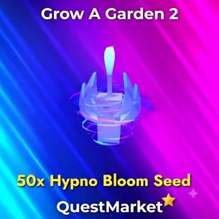 50x Hypno Bloom Seed - Grow A Garden 2