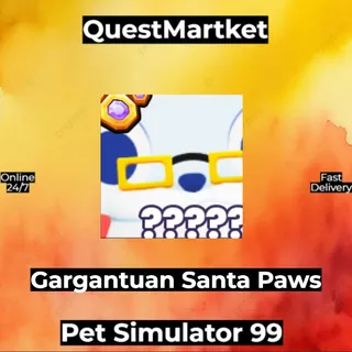 Gargantuan Santa Paws