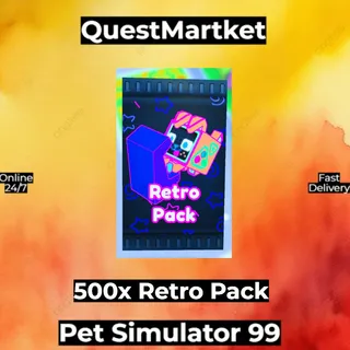 10.000x Retro Pack