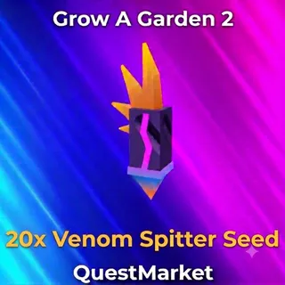 20x Venom Spitter Seed Grow a garden 2