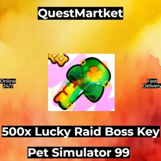 500x Lucky Raid Boss Key