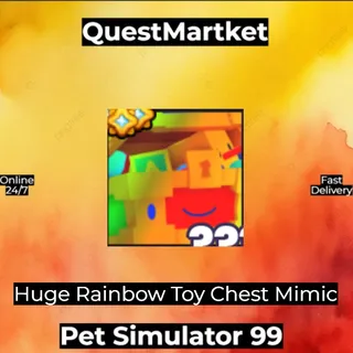 Huge Rainbow Toy Chest Mimic