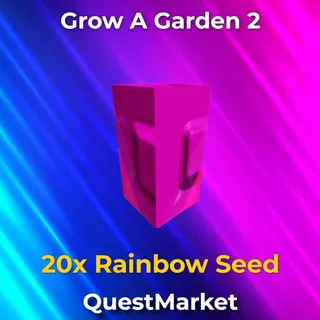 20x Rainbow Seed Grow a garden 2