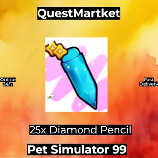 25x Diamond Pencil