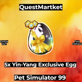 5x Exclusive Yin-Yang Egg