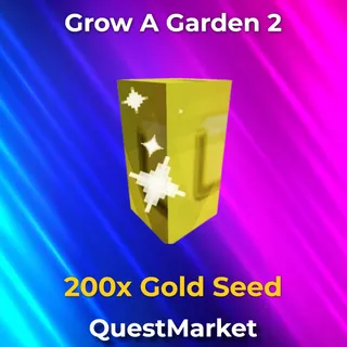 200x Gold Seed Grow a garden 2
