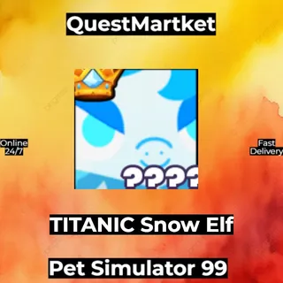 Titanic Snow Elf