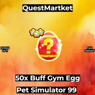 50x Buff Gym Egg
